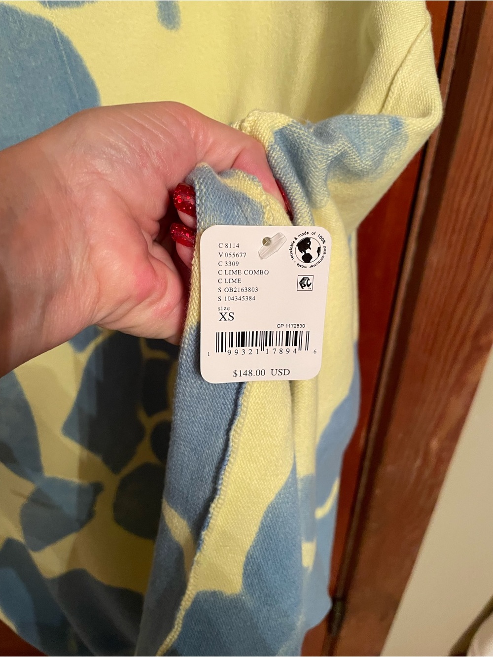 We The Free Painters Garden Pullover NWT - Picture 6 of 9
